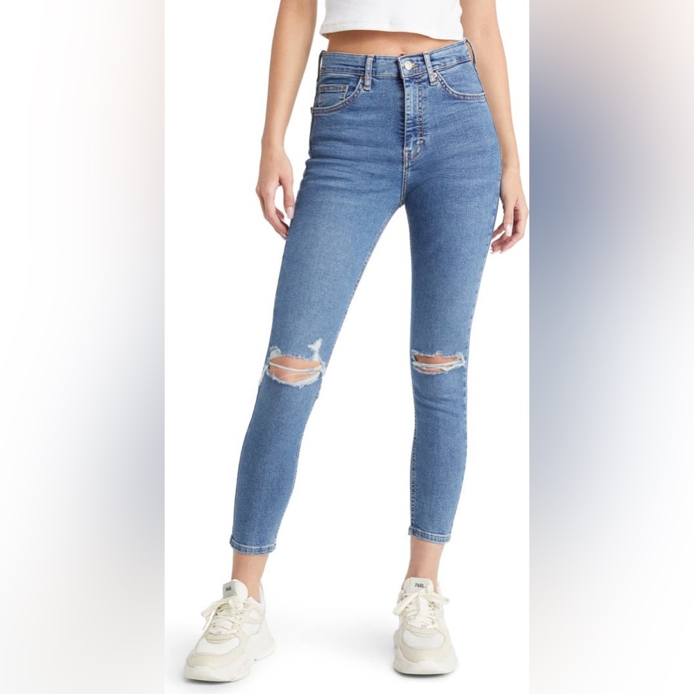 Topshop High-Rise Jamie Jeans